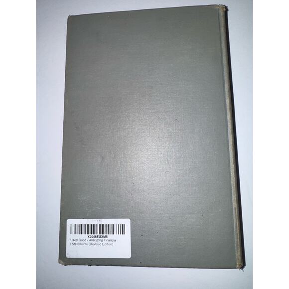Analyzing Financial Statements by Carlisle R Davis & Edward F Gee (1956 HC) - Picture 6 of 10